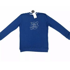 3x$25 Urban Coconut Blue Pullover Sweater Sz M